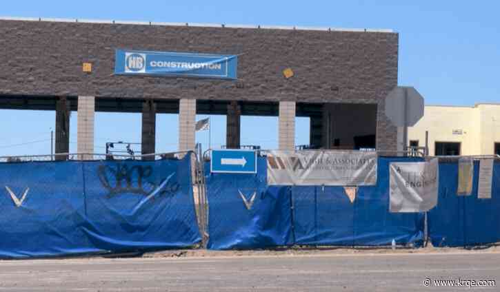Construction continues on new Bernalillo County Fire Rescue station