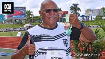 'A morale booster': Fiji’s 75-year-old PM wins international athletics medal for shot-put