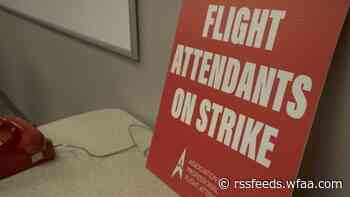 As American Airlines flight attendant contract talks happen, their union prepares for a strike if necessary