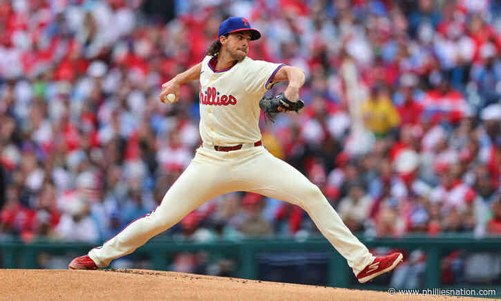Aaron Nola shines, Nick Castellanos homers as Phillies sweep Brewers