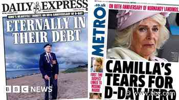 The Papers: 'Eternally in their debt' and 'Camilla's tears'