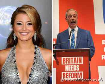 Nigel Farage supporter Holly Valance's links to Southampton