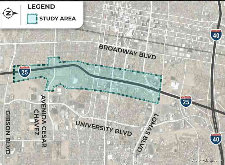 Albuquerque neighborhood concerned about potential plans to straighten I-25