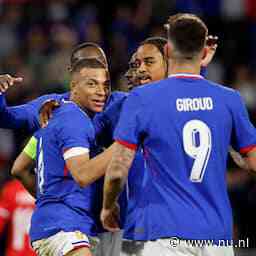 Oranjeopponent Frankrijk houdt het in oefenduel met Luxemburg bij drie goals