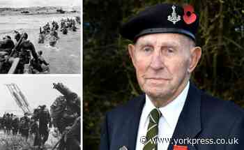 York D-Day hero Ken Cooke returns to Normandy beaches
