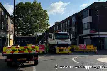 Orpington High Street shut for drainage works