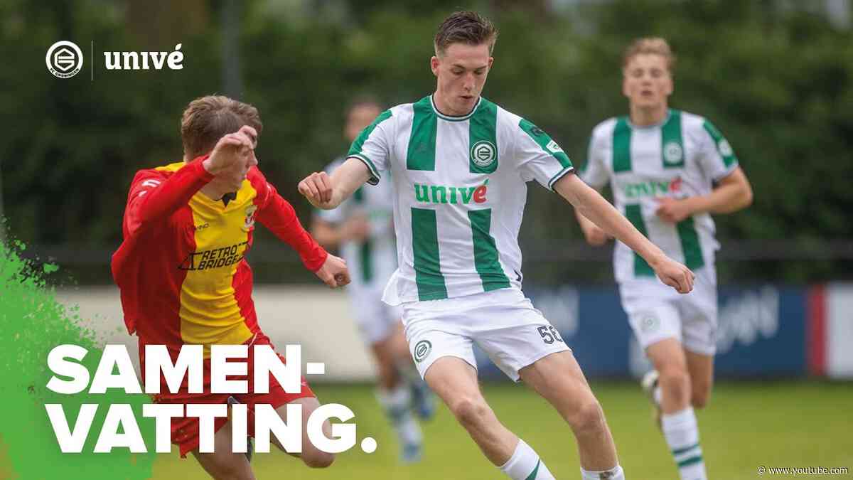4 GOALS! | Samenvatting: FC Groningen O21 - Go Ahead Eagles O21