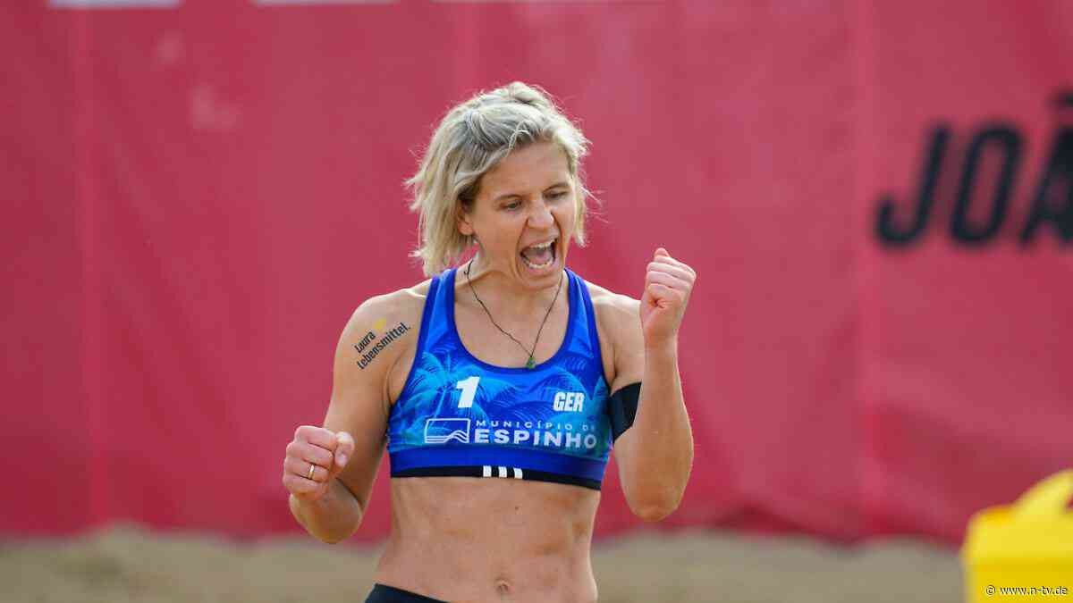 Beach-Star noch "wettkampfgeil": Laura Ludwig schafft es zu ihren fünften Olympischen Spielen