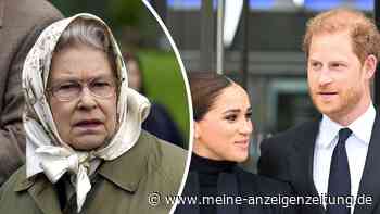 „Selten so wütend“: Alleingang von Harry und Meghan schockierte Queen Elizabeth II.