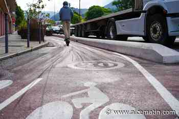 Cette commune des Alpes-Maritimes a décidé de mettre une amende aux cyclistes qui n’empruntent pas la piste cyclable