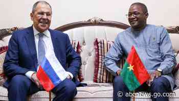 Russia's top diplomat promises more military support for Burkina Faso
