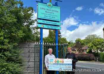 Joy for nursery winner after winning Made In Bury Weekly £2,000 Draw