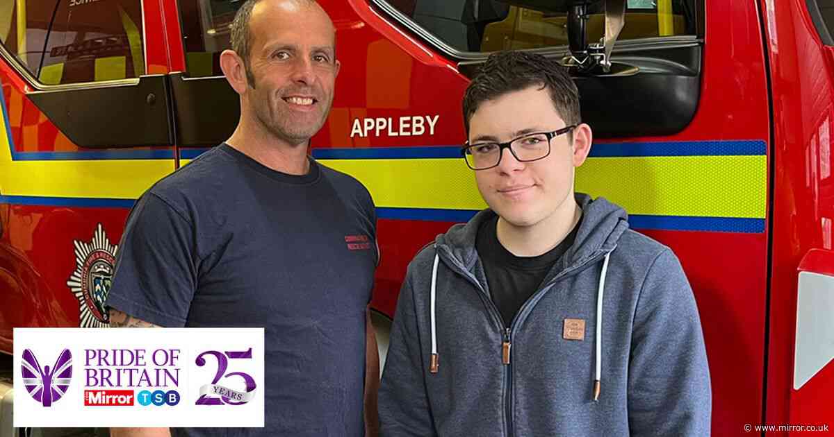 Pride of Britain winner's remarkable bond with teen he risked life to save - weekly visits and haircuts