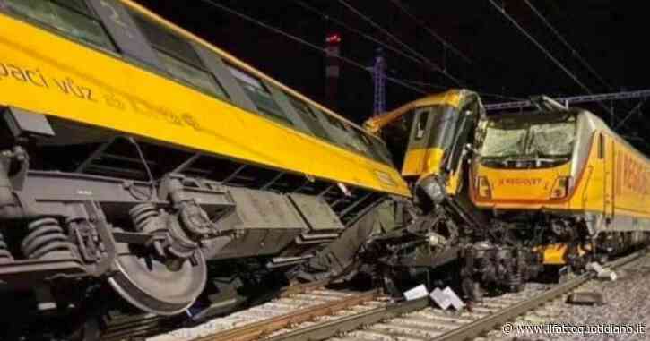Incidente ferroviario in Repubblica Ceca, scontro tra un treno merci e uno passeggeri: quattro morti e 23 feriti