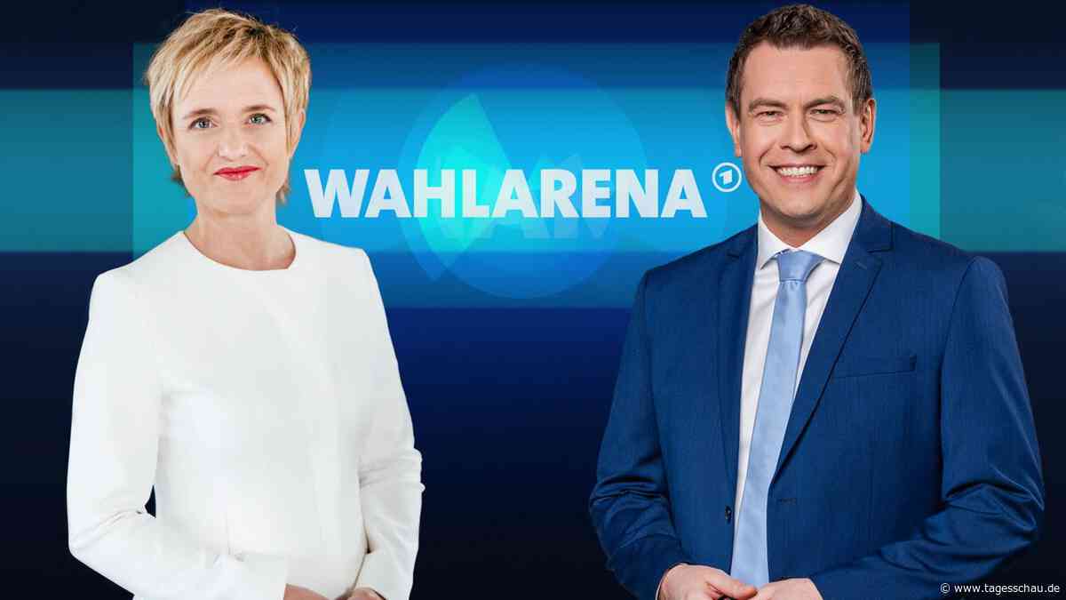 ARD-Wahlarena zur Europawahl 2024: Kandidaten stellen sich Publikumsfragen