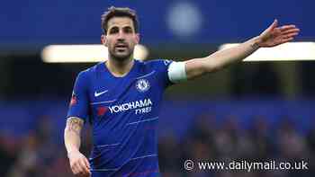 Cesc Fabregas reveals the surprising game he was told NOT to celebrate scoring in over fear of crowd trouble... before his team-mate was struck by an object thrown by a fan