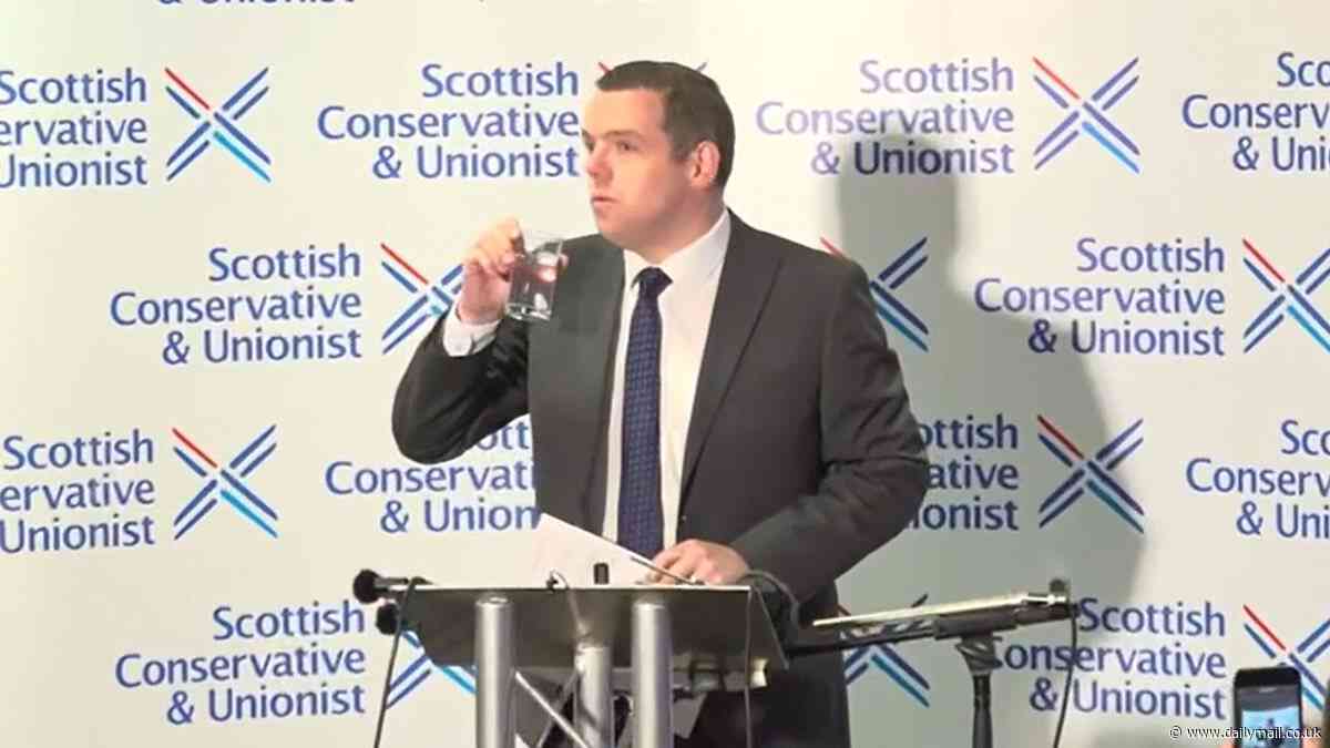 Scots Tory leader Douglas Ross declares he will stand to be MP and 'beat the SNP' after sick colleague is blocked from seeking re-election - despite previously announcing he would quit Commons to focus on Holyrood