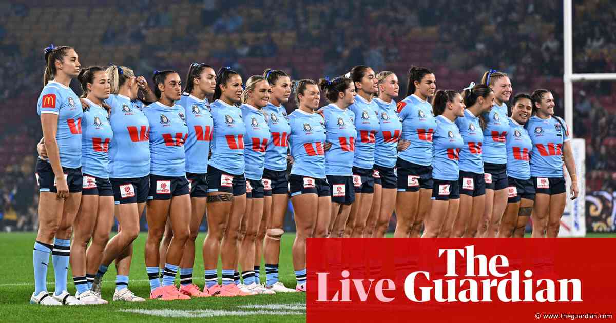 Women’s State of Origin 2024 Game 2: NSW Sky Blues v Queensland Maroons – live