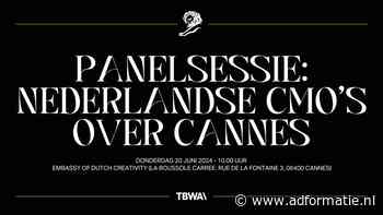 Panelsessie: Nederlandse CMO’s over Cannes