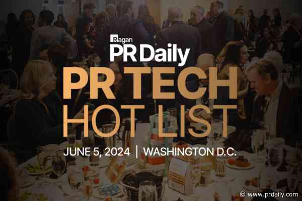 Winners of the 2024 PR Tech Hot List honored at Washington, D.C. event