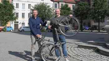 Fahrradversteigerung auf dem Neuburger Hofgartenfest
