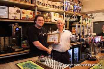 Three Legged Mayor is York Camra's Cider Pub of the Year