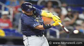 Paredes doubles twice, drives in 3 runs to lead Rays to 5-3 win over Marlins