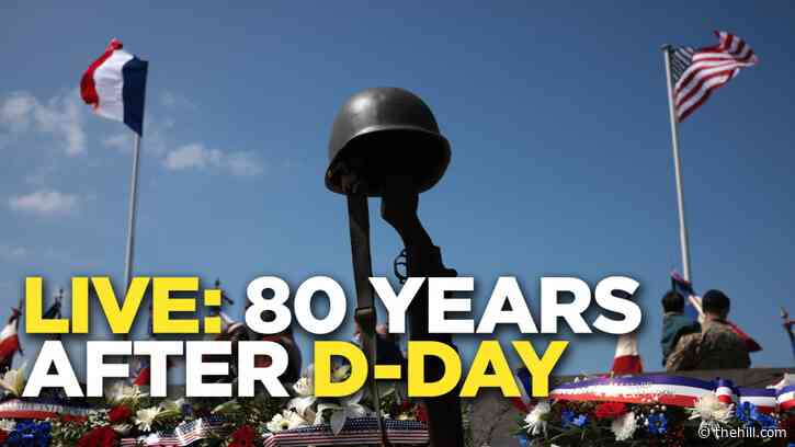 Watch live: Biden speaks at D-Day Anniversary Commemoration Ceremony