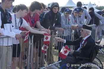 Canadians mark 80th anniversary of D-Day as sun shines on Juno Beach in Normandy
