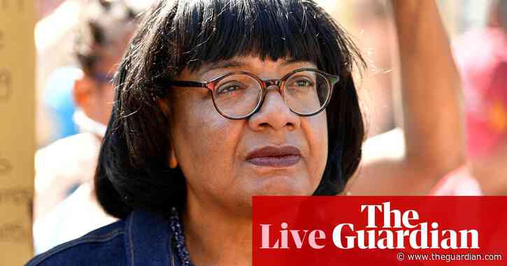 Tory decision to accept further £5m from Frank Hester an ‘insult to me and all black women’, says Diane Abbott – UK politics live