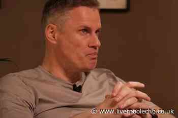 Jamie Carragher chokes up as he bravely recalls his son suffering with horror injury