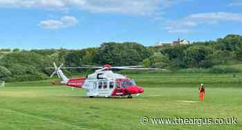 Man in hospital after falling from cliffs in Eastbourne