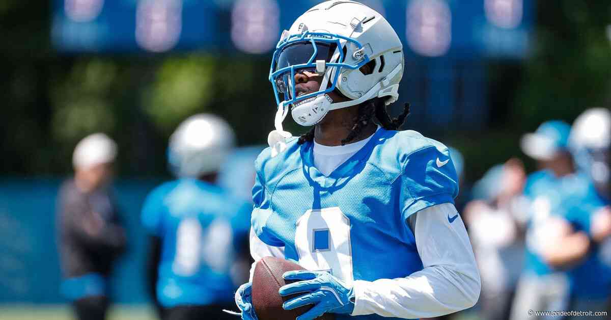 Lions minicamp highlights: Watch Jameson Williams snag deep shot from Jared Goff