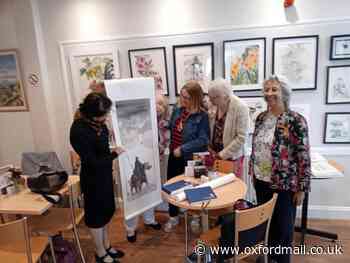 Oxford Chinese Brush Painting Group shows work in Abingdon
