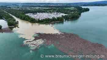 Hochwasser sorgt teilweise für Badeverbot am Bodensee