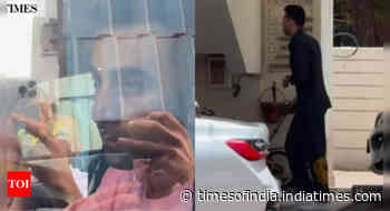 Ranbir spotted at Bhansali's house in new Rs 2.5 crore car