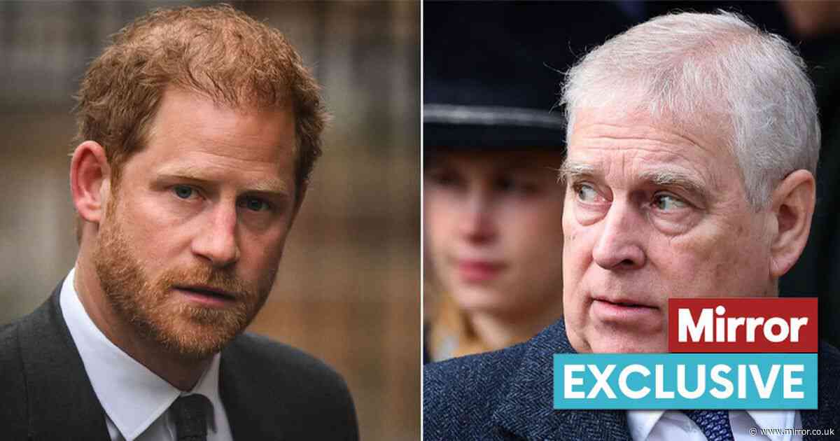 Prince Harry 'deeply upset at the prospect of Prince Andrew moving into Frogmore Cottage'
