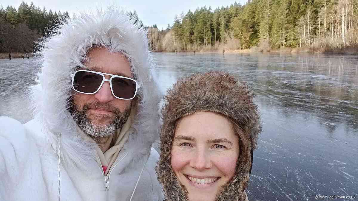 How Amanda Knox went from convicted killer to wholesome married mum-of-two: Inside the new family life she built with oddball husband after she was twice convicted then exonerated over the murder of Meredith Kercher