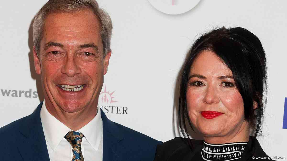 Why Nigel Farage's sexy French 'First Lady' 'WON'T be joining him on the election campaign': Laure Ferrari has been secretly whipping Reform leader into shape by ordering him to cut back booze and lose weight  - but 'doesn't want to overshadow her lo