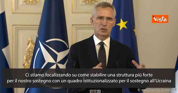 Stoltenberg: “La Nato non ha intenzione di schierare forze in Ucraina”