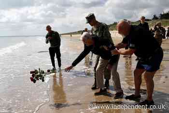 Watch view of Normandy beach on 80th D-Day anniversary