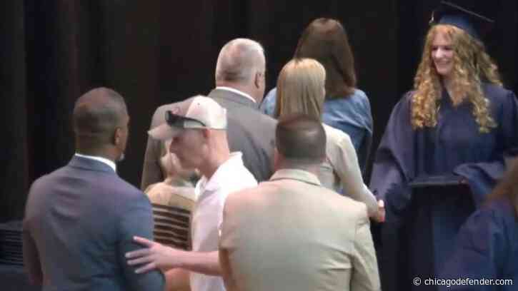 White Dad Pushes Black Superintendent Away From Daughter During Graduation