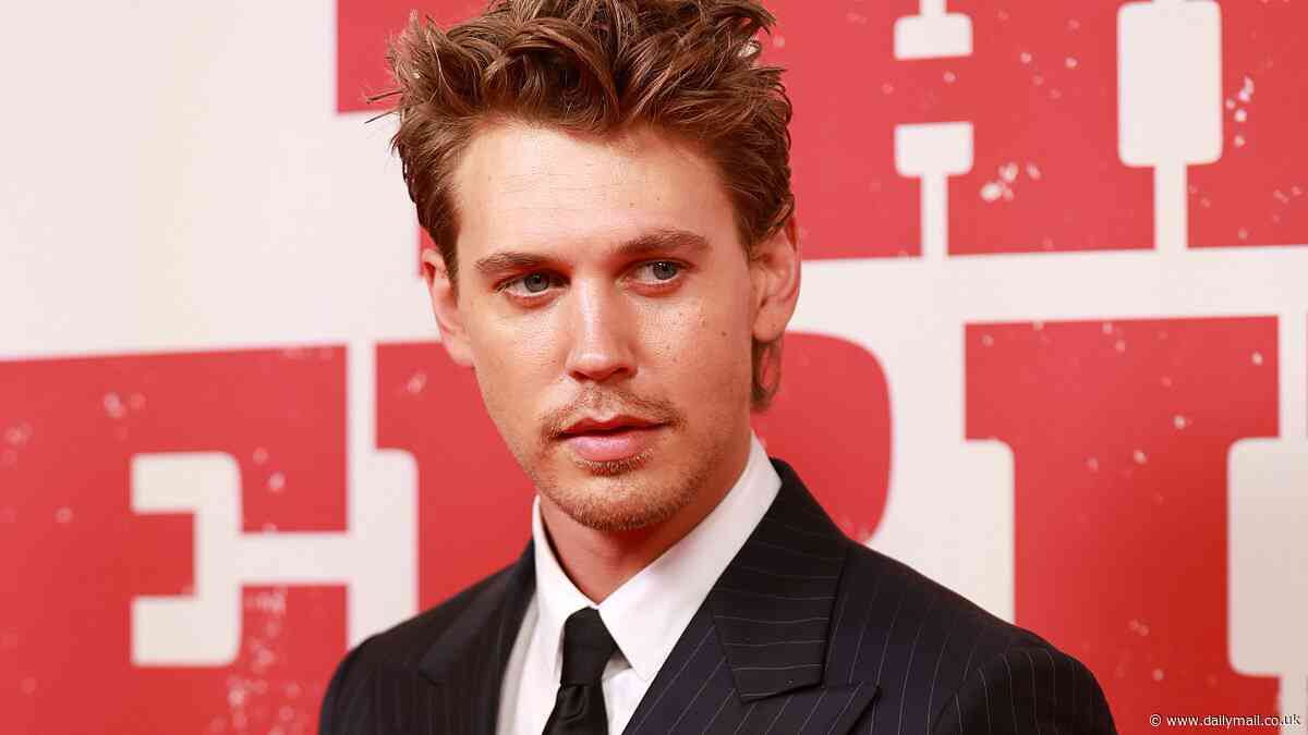 Austin Butler looks dapper in a chic suit as he leads the celebrity arrivals at The Bikeriders premiere in Sydney
