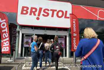 Aanschuiven bij Bristol op Rodendijk: nog niet alle spullen zijn afgeprijsd
