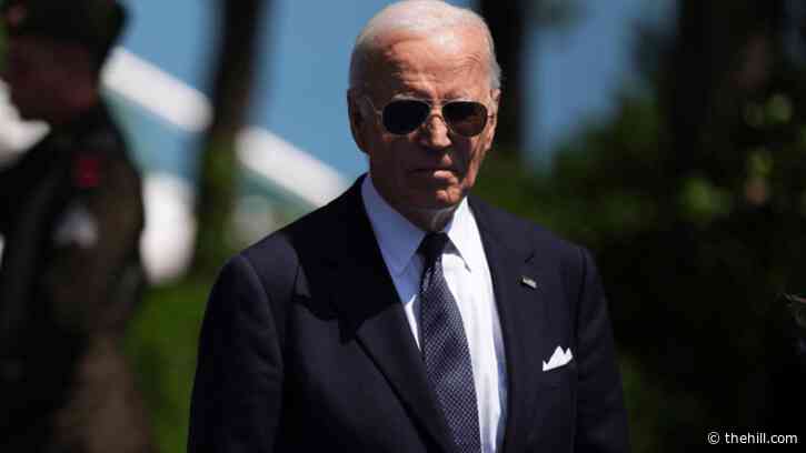 Biden invokes Ukraine’s fight against ‘tyrant’ in marking D-Day
