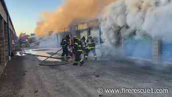 Firefighters from 6 FDs respond to Ore. storage unit fire