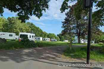 Bristol cafe closed 'until further notice' after dozens of caravans park up on Common