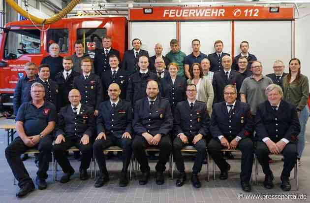 FW Beverungen: 145 Jahre Feuerwehr und 5 Jahre Feuerwehrverein in Amelunxen/Doppeltes Jubiläum wird am 15. und 16.06.2024 an der Nethe gefeiert