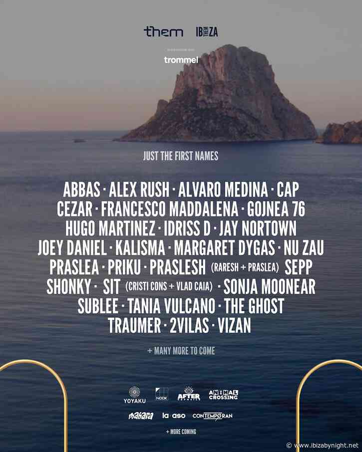 THEM announce  first names for Avyca Ibiza season 2024!