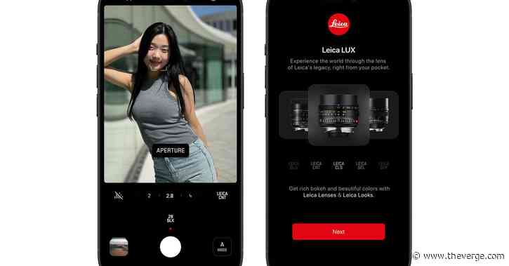 Leica’s new app lets your iPhone mimic its cameras and classic lenses